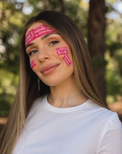 ⁦Drem Face - מדבקות לעור חלק ומבריק⁩ – תמונה ⁦2⁩